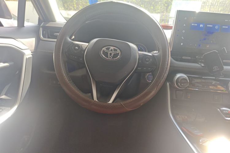 Used Toyota RAV4 2021 Dual-Engine 2.5L E-CVT Four-Wheel Drive Elite PLUS Edition Steering Wheel