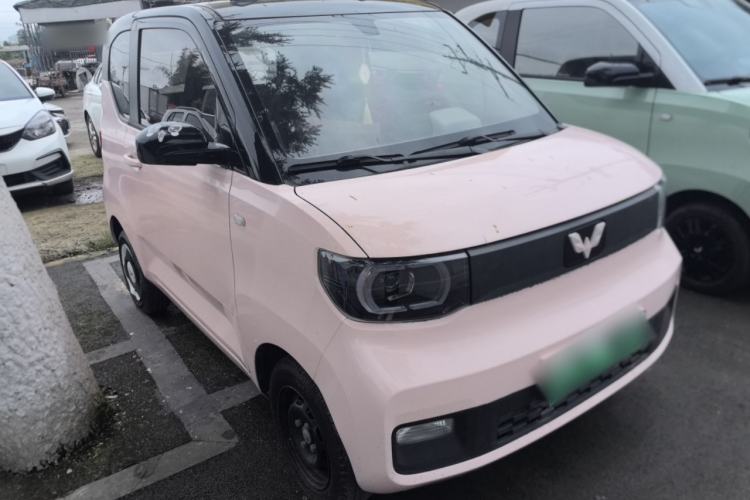 Used Wuling Hongguang MINIEV 2021 Macaron Fashion Model Lithium Iron Phosphate Front Right 45 Deg