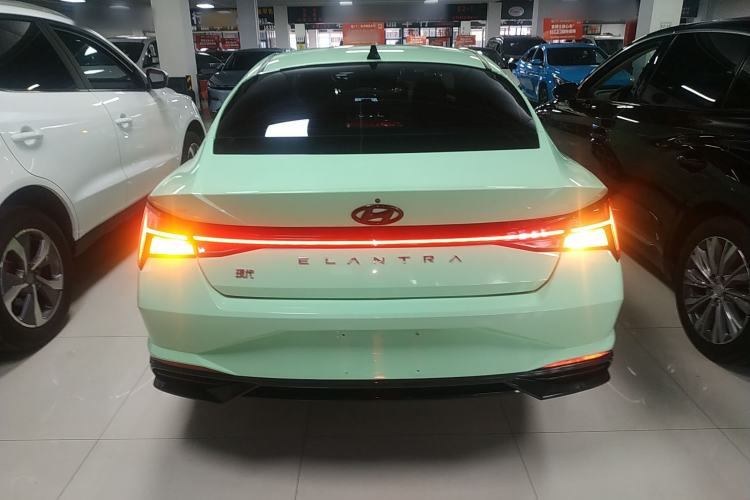 Used Hyundai Elantra 2021 1.5L CVT GLX Elite Edition Rear