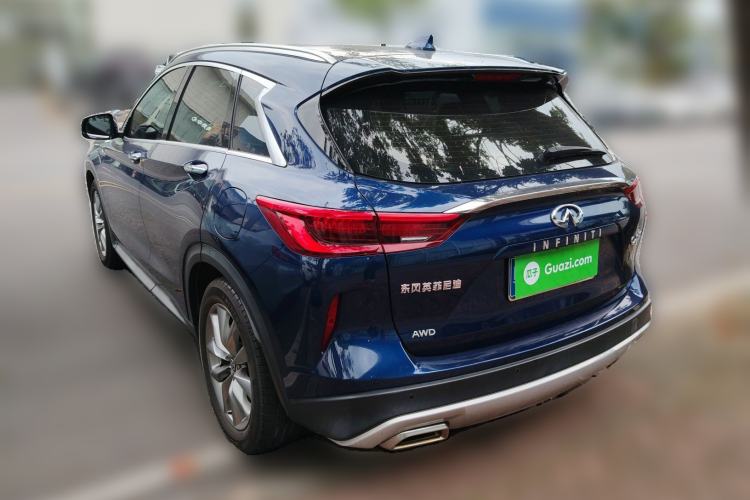 Used Infiniti QX50 2020 Revised Version 2.0T All-Wheel Drive Elite Edition Rear Left 45 Deg