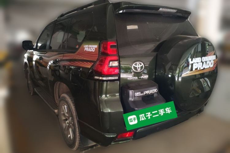 Used Toyota Prado 2019 3.5L Automatic TX-L Deluxe Edition with Rear-Mounted Spare Tire Rear Left 45 Deg