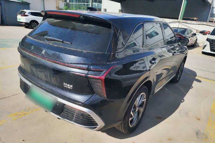 Used Hongqi HS3 PHEV 2025 Model 117km Jingwei Edition Rear Right 45 Deg