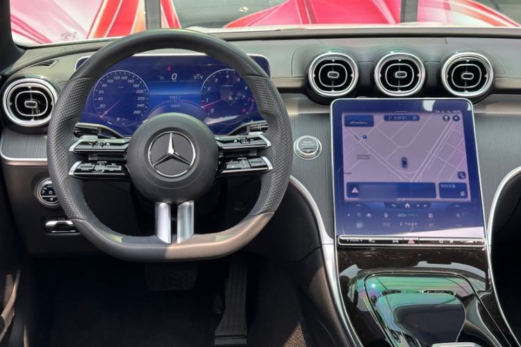 Used Mercedes-Benz C-Class 2022 Revised C 260 L Starry Night Sport Edition Steering Wheel