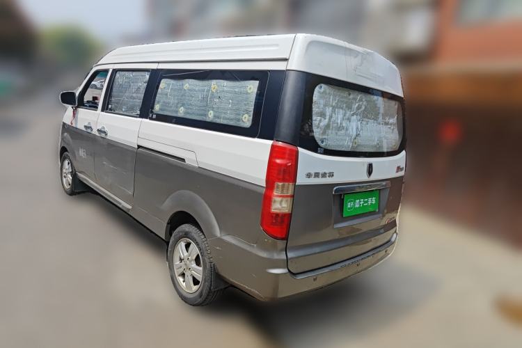 Used Jinbei New Hiace X30L 2018 1.5L Box Truck Wealth Edition DLCG14 Rear Left 45 Deg