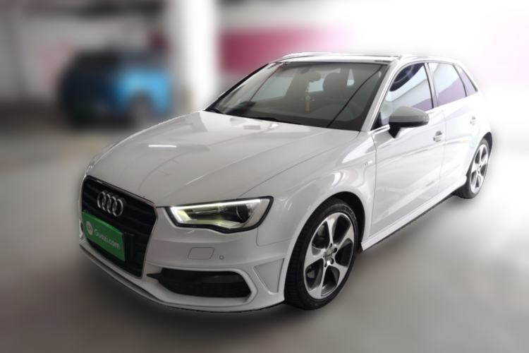 Used Audi A3 2015 Sportback 45 TFSI S line sports model Guazi used car, China used car export, Used car for sale, Used Audi cars, Cheapest cars for sale