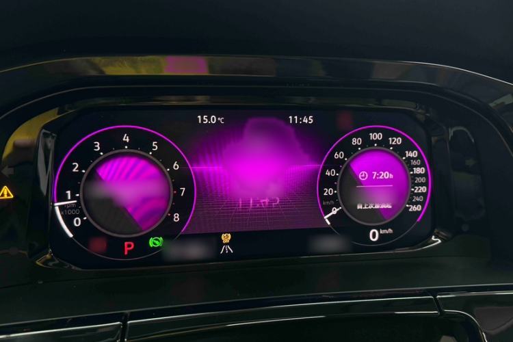 Used Volkswagen Teramont 2021 380TSI Four-Wheel Drive Prestige Luxury Edition Instrument Cluster