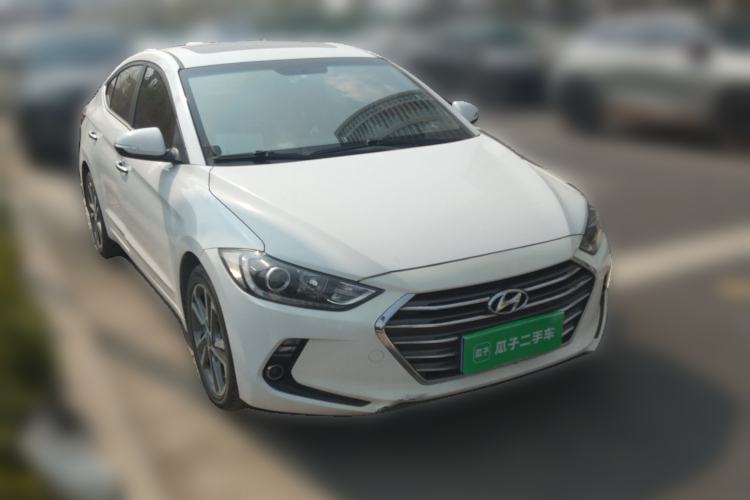 Used Hyundai Elantra (6th Generation / Lingdong) 2016 1.6L Automatic ZhiXuan – Elite Version Front Right 45 Deg