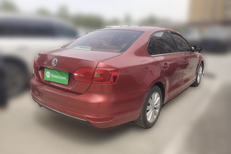 Used Volkswagen Sagitar 2014 1.4TSI Automatic Luxury Model Rear Right 45 Deg