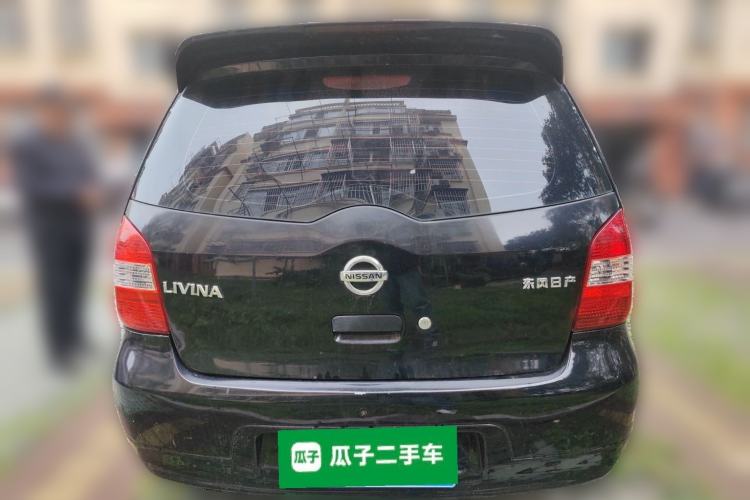 Used Nissan Livina 2010 Jingyue Edition 1.6L Manual All-Around Model Rear