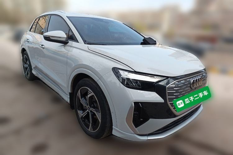 Used Audi Q4 e-tron 2023 40 e-tron Boundary Edition Front Right 45 Deg