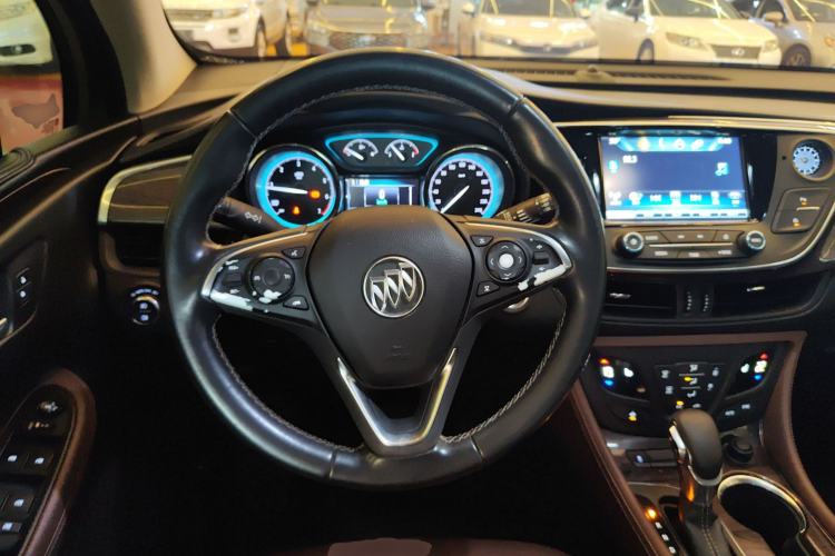 Used Buick Envision 2017 28T Four-Wheel Drive Elite Model Steering Wheel
