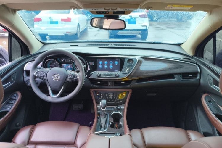 Used Buick Envision 2017 28T Four-Wheel Drive Luxury Model Center Console