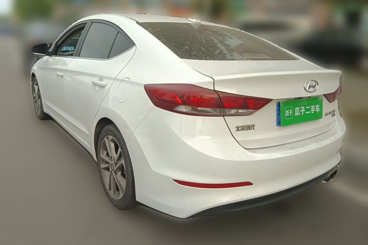 Used Hyundai Elantra (6th Generation / Lingdong) 2016 1.6L Automatic ZhiXuan – Elite Version Rear Left 45 Deg
