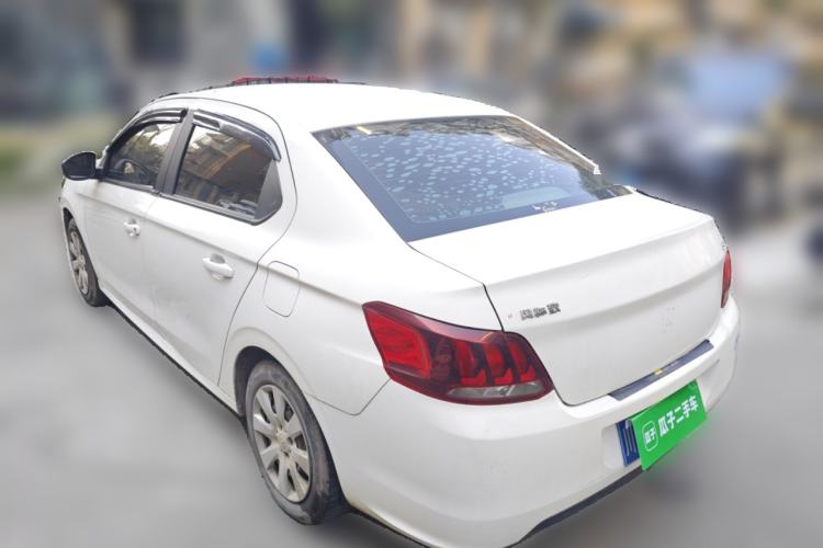 Used Peugeot 301 2018 1.6L Manual Comfort Edition Rear Left 45 Deg