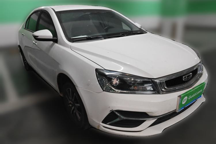 Used Geely Auto Emgrand 2019 Leading Edition 1.5L CVT Luxury Model China VI Standard Front Right 45 Deg