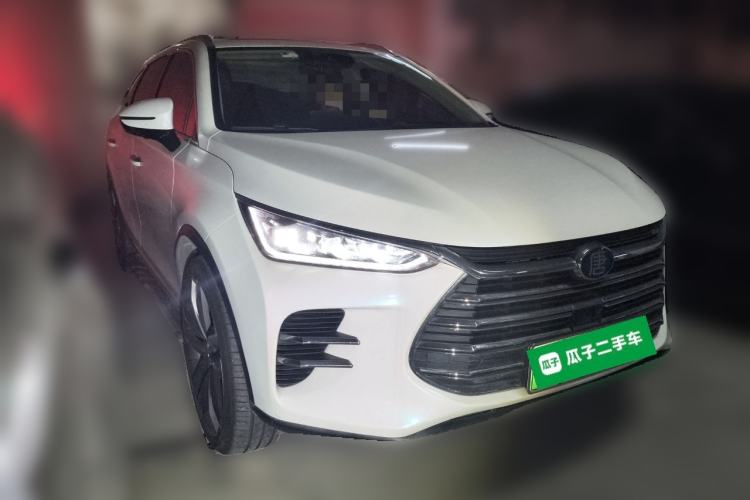 Used BYD Tang New Energy 2018 DM 2.0T All-Wheel Drive Smart Connectivity Luxury Model 7 Seats China V Emission Standard Front Right 45 Deg