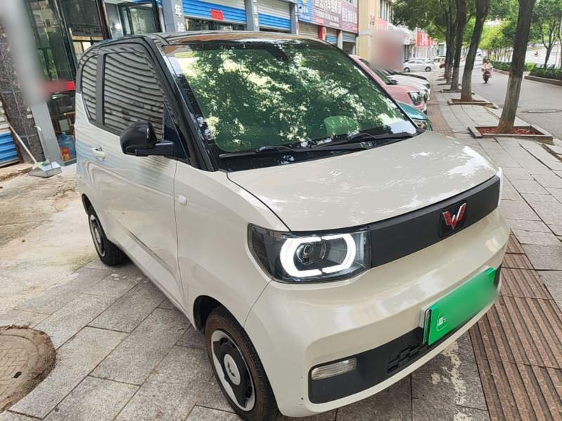 Used Wuling Hongguang MINIEV 2021 Macaron Sandwich Model 120 km Lithium Iron Phosphate — 3