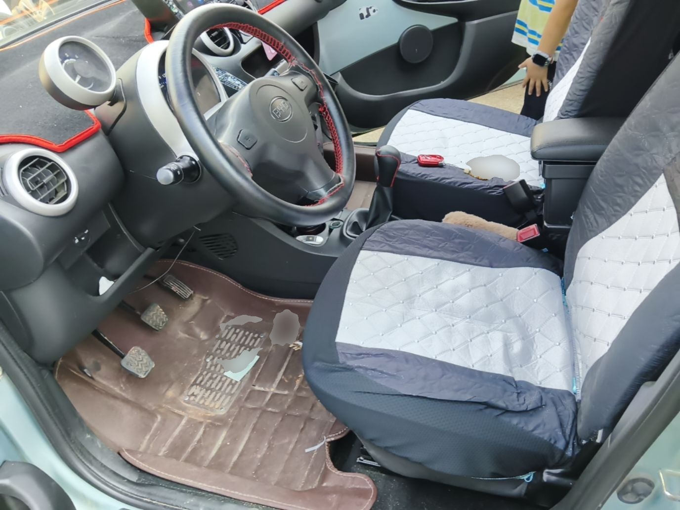 Interior delantero