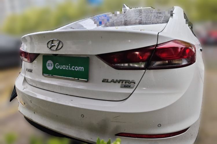 Used Hyundai Elantra (6th Generation / Lingdong) 2016 1.6L Automatic ZhiXuan – Elite Version Rear