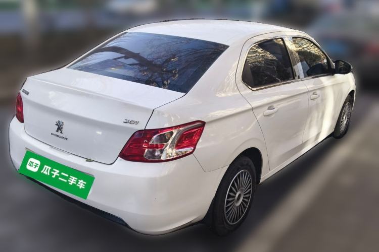 Used Peugeot 301 2016 1.6L Manual Comfort Edition Rear Right 45 Deg