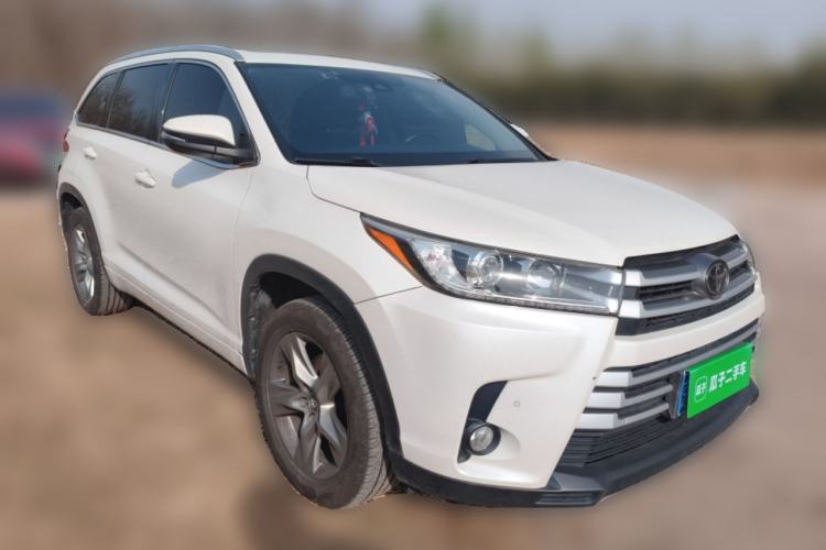 Used Toyota Highlander 2018 2.0T Four-Wheel Drive Luxury Version 7 Seats China VI Standard Front Right 45 Deg