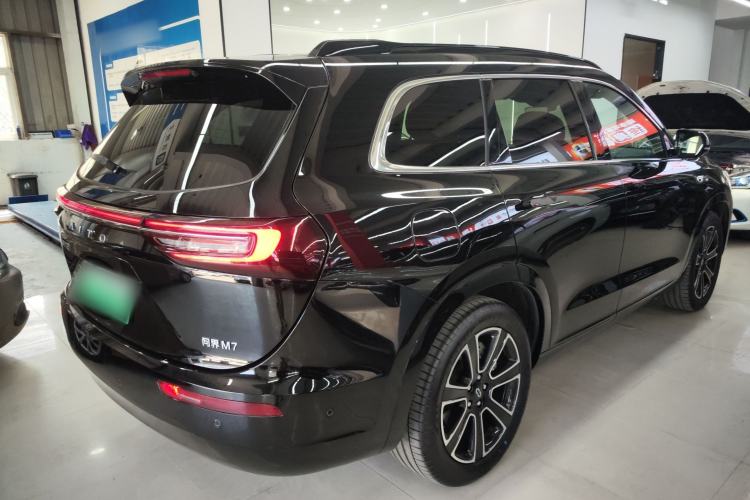 Used Hima AITO M7 2024 1.5T Intelligent Driving 4WD Pro Edition 6 Seats Rear Right 45 Deg