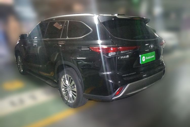 Used Toyota Highlander 2022 380T Four-Wheel Drive Prestige Edition 7-Seater Rear Left 45 Deg