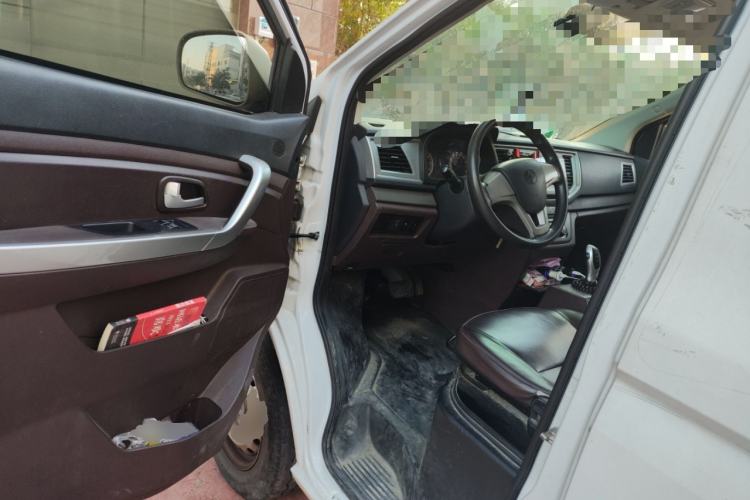 Used BAIC Ruixiang Boteng V2 EV 2022 Enclosed Van Standard Type Henan Lithium Battery Driver Seat