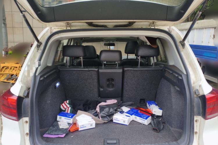 Used Volkswagen Tiguan 2013 1.8TSI Automatic Two-Wheel Drive Luxury Model Trunk