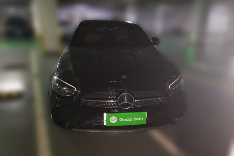 Used Mercedes-Benz E-Class New Energy 2021 E 350 e L Plug-in Hybrid Sports Sedan Front