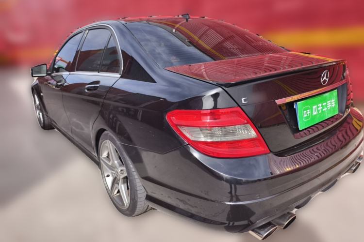 Used Mercedes-Benz C-Class AMG 2010 AMG C 63 Sport Enhancement Edition Rear Left 45 Deg