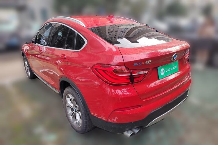Used BMW X4 2014 xDrive28i Leading Model Rear Left 45 Deg