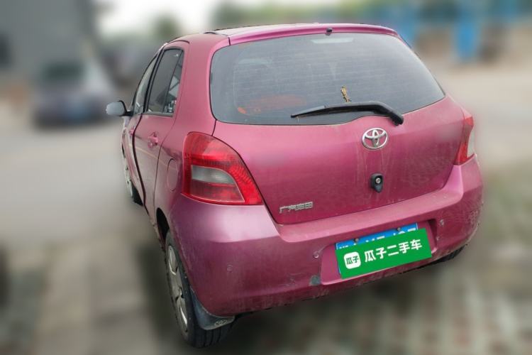 Used Toyota Yaris 2009 1.6E Automatic Comfort Edition Rear Left 45 Deg