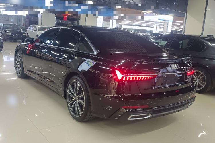 Used Audi A6L 2022 40 TFSI Luxury Dynamic Model Rear Left 45 Deg