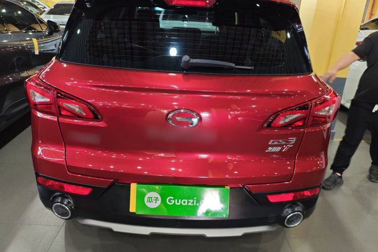 Used GAC Trumpchi GS3 2017 200T Automatic Luxury Edition Rear