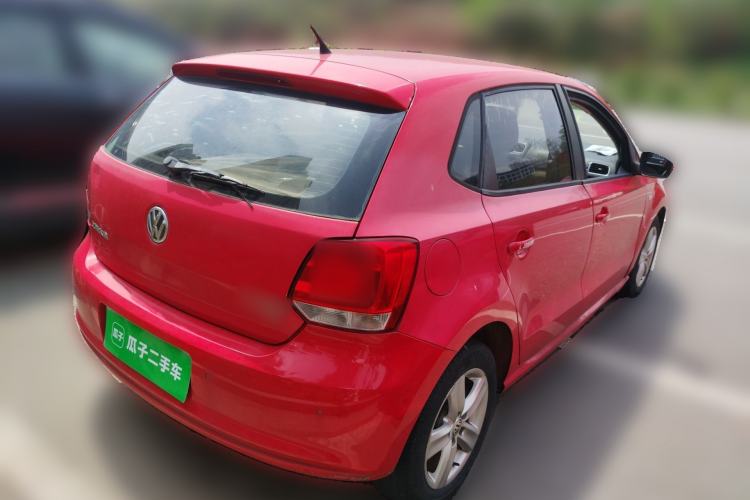 Used Volkswagen Polo 2011 1.6L Manual ZhiShang Edition Rear Right 45 Deg