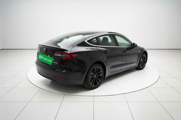 Used Tesla Model 3 2020 Standard Range Rear-Wheel Drive Upgraded Version Rear Right 45 Deg