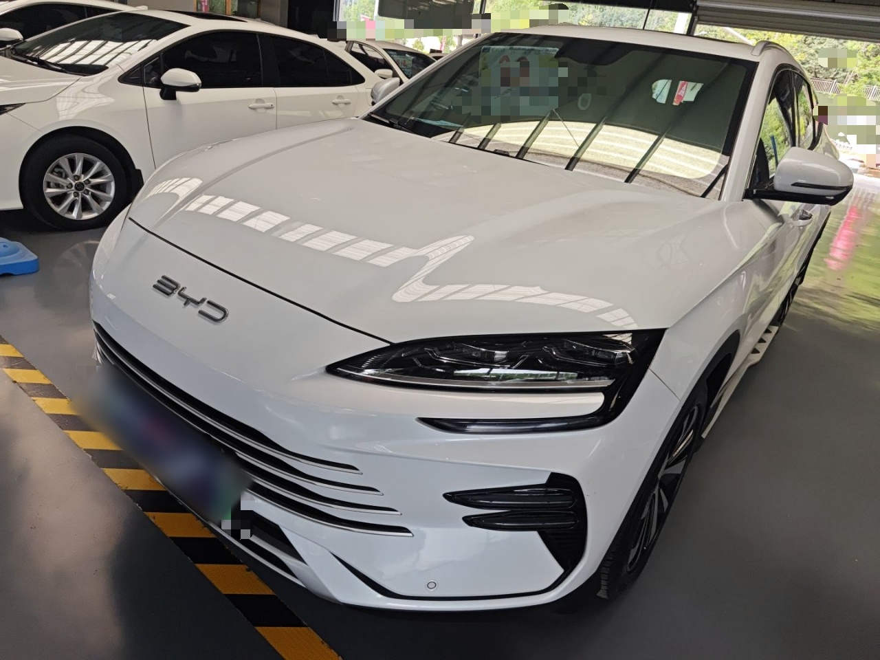 تحت مقدمة السيارة