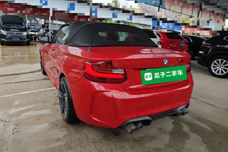 Used BMW 2 Series 2015 218i Convertible Coupe Rear Left 45 Deg