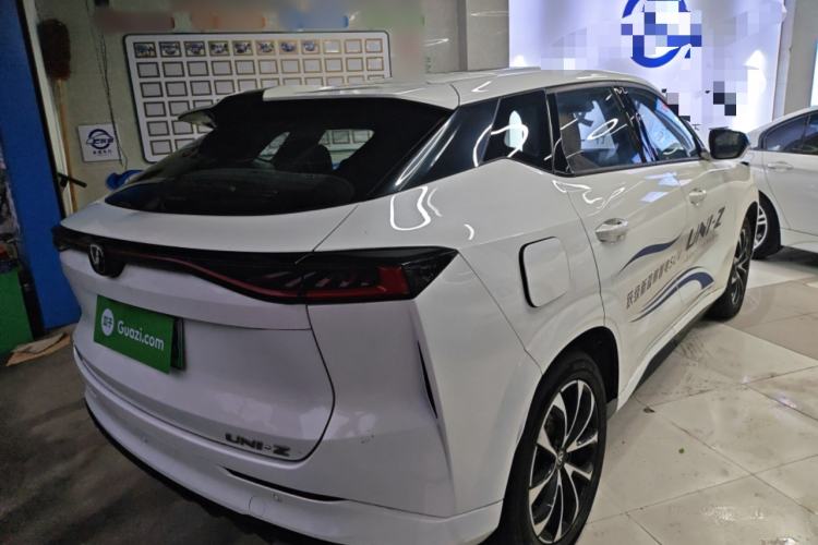 Used CHANGAN UNI-Z New Energy 2024 Blue Whale Smart Electric iDD 125km Beyond Edition Rear Right 45 Deg