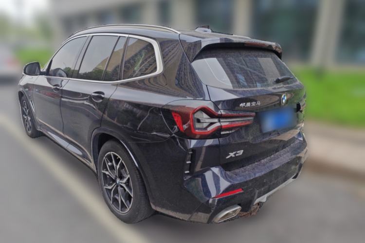 Used BMW X3 2022 xDrive25i M Sport Package Rear Left 45 Deg