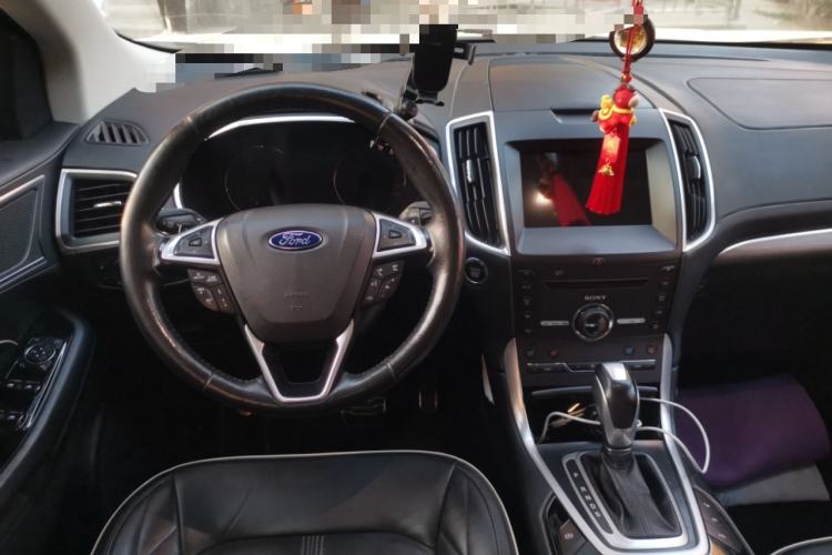 Used Ford Edge 2017 EcoBoost 245 Four-Wheel-Drive Flagship 7-Seater Steering Wheel