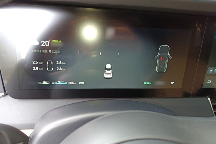 Used Li Auto ONE 2021 Extended-Range 6-Seater Version Instrument Cluster