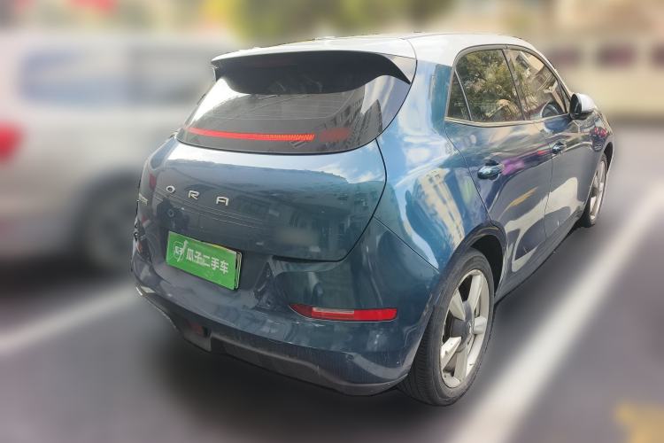 Used ORA Good Cat 2021 400km Standard Range Venus Edition Lithium Iron Phosphate Rear Right 45 Deg