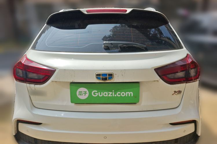 Used Geely Auto Vision X3 2019 Upgraded Model 1.5L CVT Prestige Version Rear