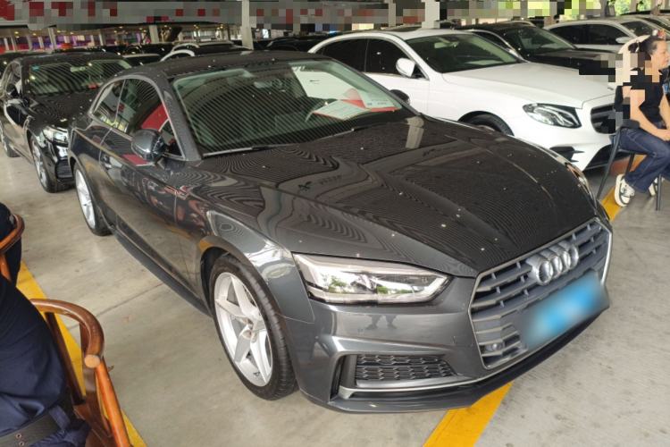 Used Audi A5 2020 Coupe 40 TFSI Fashion Edition China VI Emission Standard Front Right 45 Deg