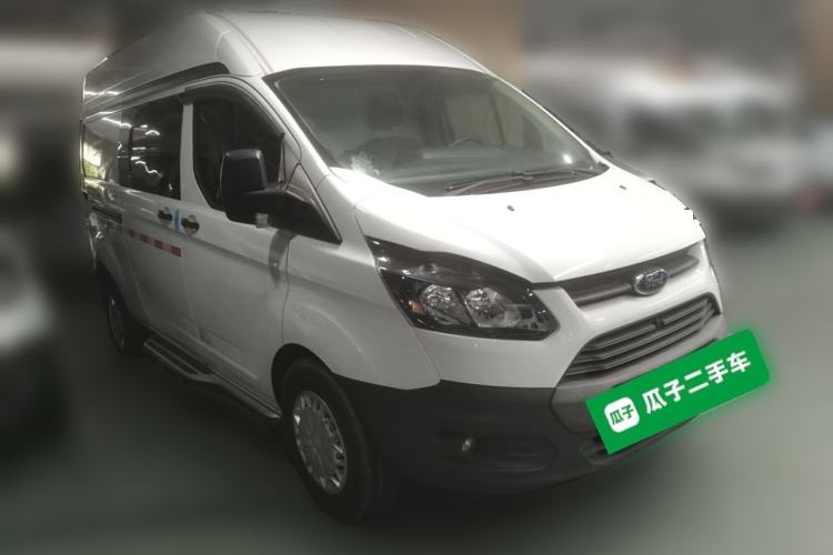 Used Ford Transit 2019 2.0T Diesel Van Mid-Chassis Mid-Roof 3-Seater China VI Standard
