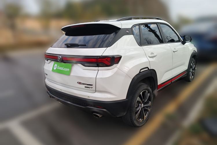 Used CHANGAN CS35PLUS 2022 Blue Whale NE 1.4T DCT Luxury Model Rear Right 45 Deg