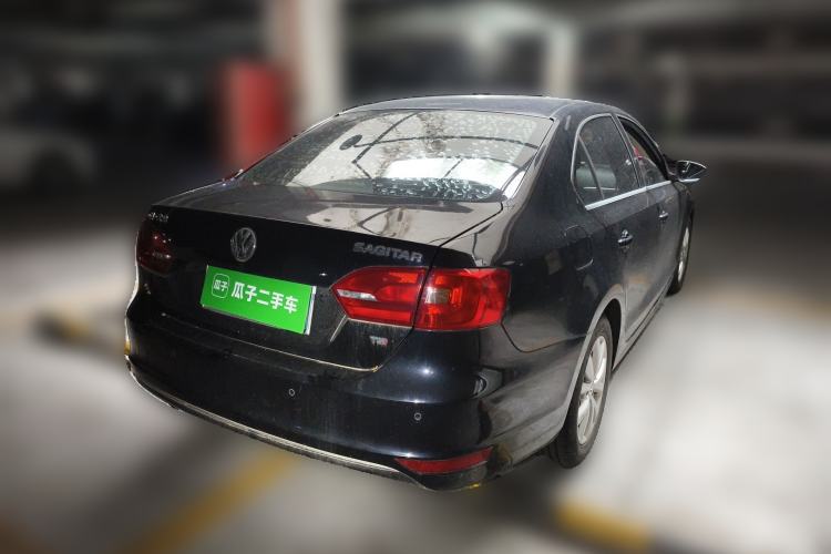 Used Volkswagen Sagitar 2012 1.4TSI Automatic Luxury Edition Rear Right 45 Deg