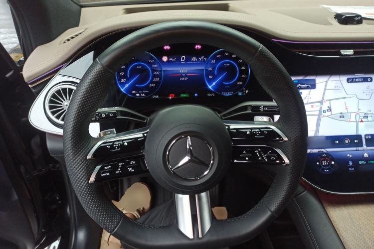 Used Mercedes-Benz EQE SUV 2024 500 4MATIC Flagship Edition Steering Wheel